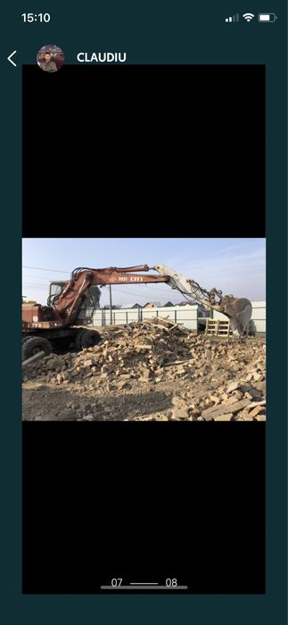 Inchirez miniexcavator/buldoexcavator sapaturi/demolari