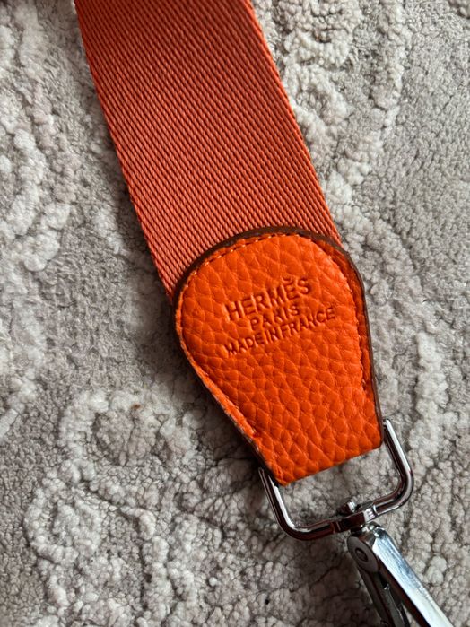 Geanta Hermès, portocalie