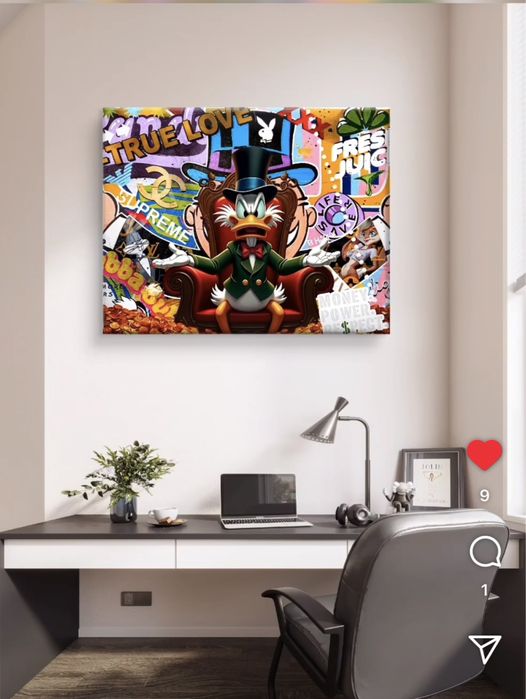 Картина Скудж Мак Дак