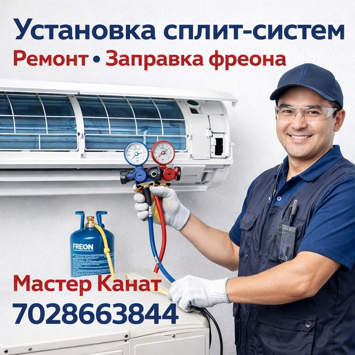 Установка кондиционер