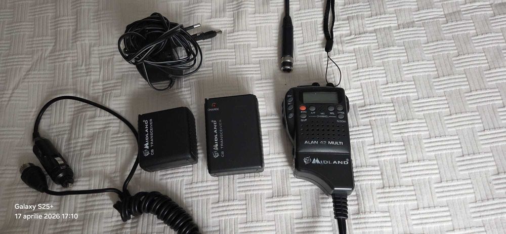 Statie Radio CB Midland Alan 42 Multi - in cutie complet cu accesorii
