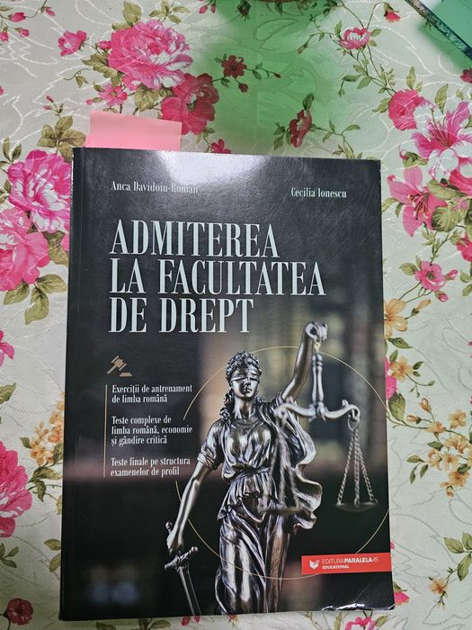 Set Cărți Pregătire Admitere Drept + DOOM 3 (Noi-nouțe)