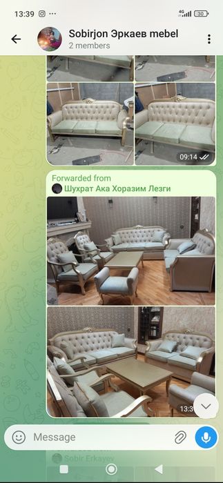 Restavratsiya Toshkent   .xarxil turdagi yumshoq mebellar taʼmirlash