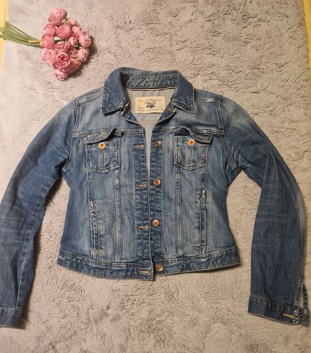 Geaca blugi Zara mărimea L