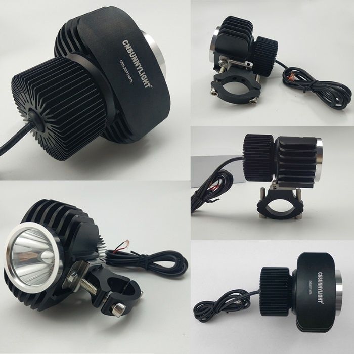 LED МОТО ВЕЛО АВТО Фар Водоустойчиви Дневни Светлини Мъгла