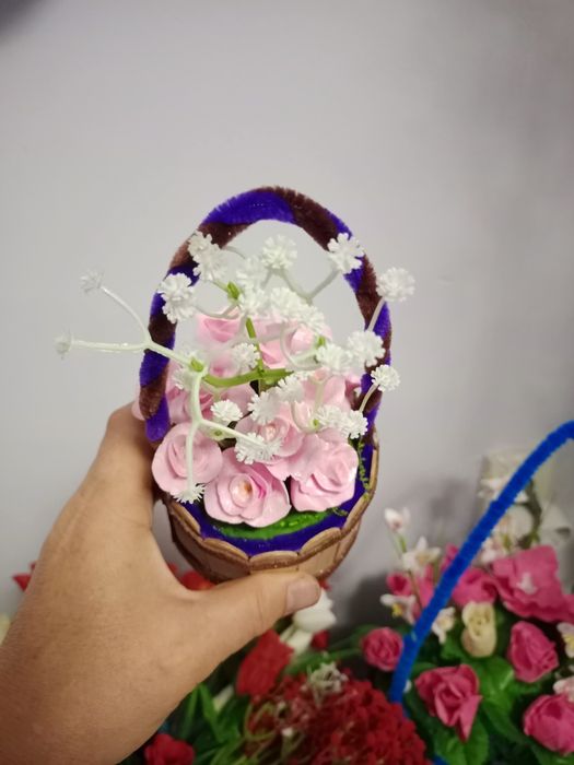 Корзина с цветами