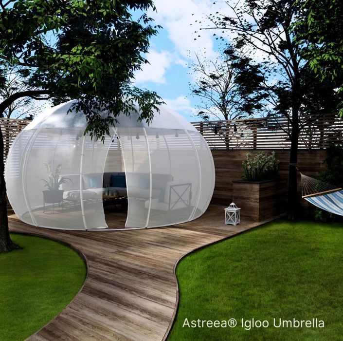 Иглу беседка за двор и градина