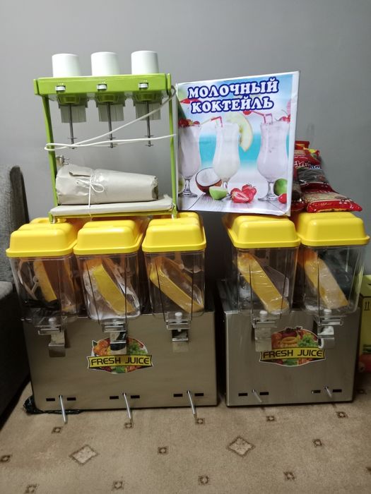Сокоохлодитель шарбат аппарат компот айрон+Воронеж 4 молочный коктейль