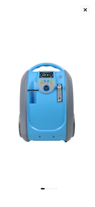 Vând concentrator de oxigen portabil cu acumulator,autonomie 2 ore,5L/min celtificat CE