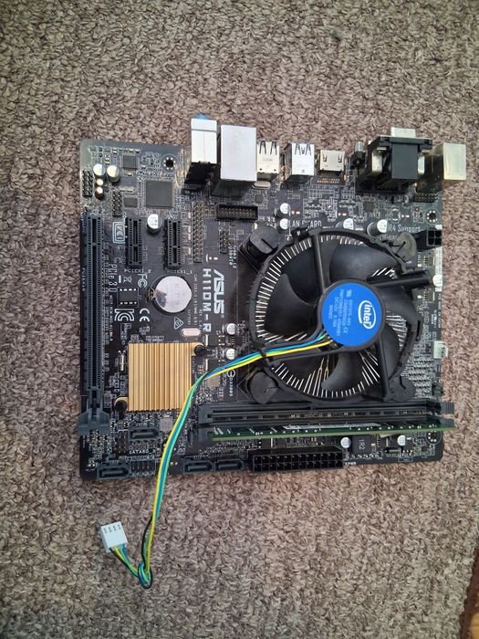 Kit placa de baza ASUS H110M-R + Procesor Intel SkyLake Core i5 6500