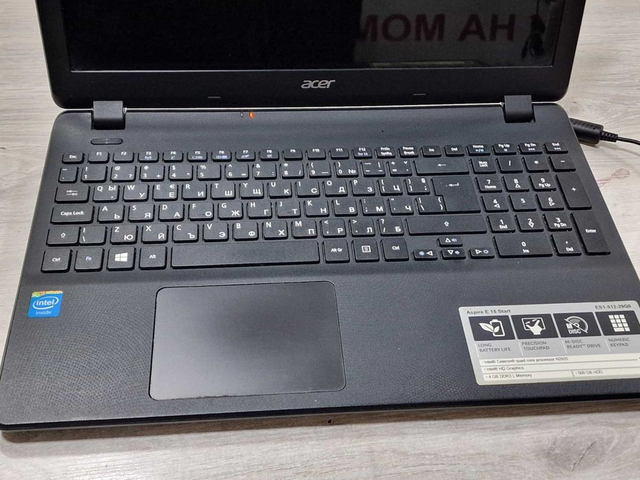 Acer Aspire ES1-512 / 4GB RAM / 512GB HDD / Intel Celeron N2920