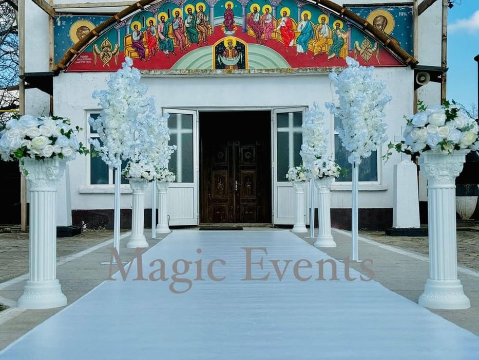 Decor cristenita panou foto / decor complet nunta-botez