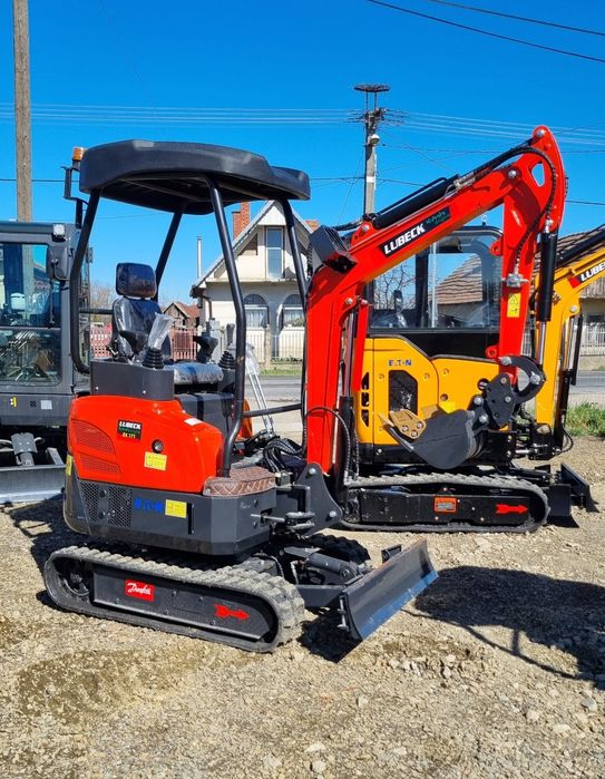 Excavator marca Lubeck Ex 171 motor KUBOTA-Garantie 2 ani-Nou