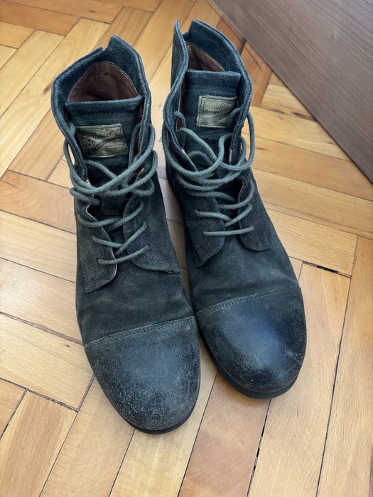 Мъжки боти 43 (естествен велур)