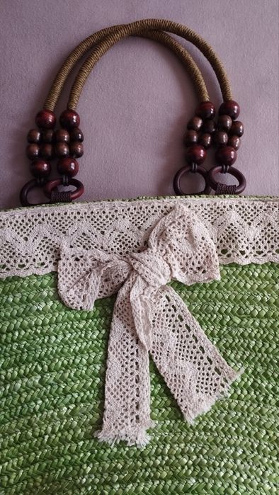 Чанта тип кошница