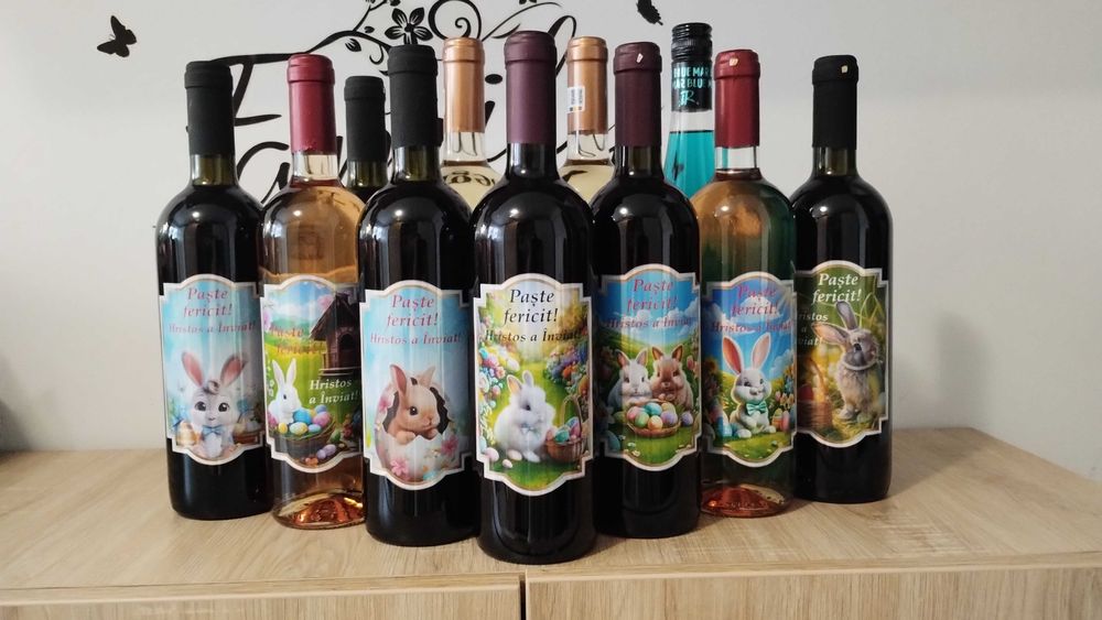 Sticle personalizate - cadou deosebit de Craciun, Paste, zi de nastere