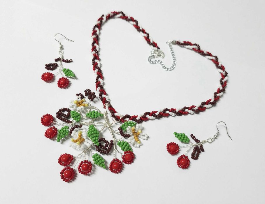 Seturi bijuterii lalele, floarea soarelui, lavanda, crin, etc, unicat