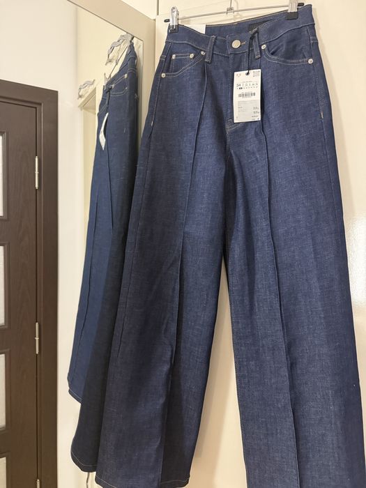 Wide leg дънки zara