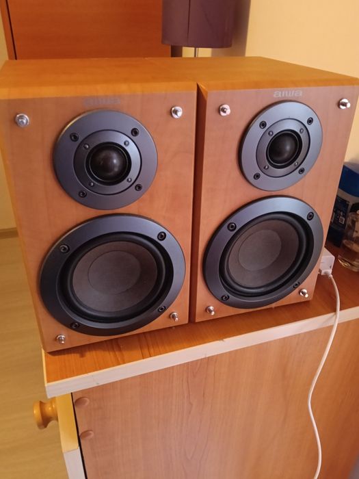 Boxe Aiwa LEM 70 și amplituner Denon rcd m33