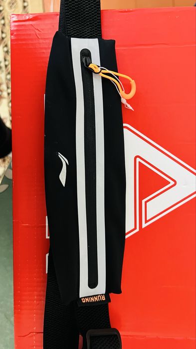 Li ning сумка на пояс для часов и ключей и телефона