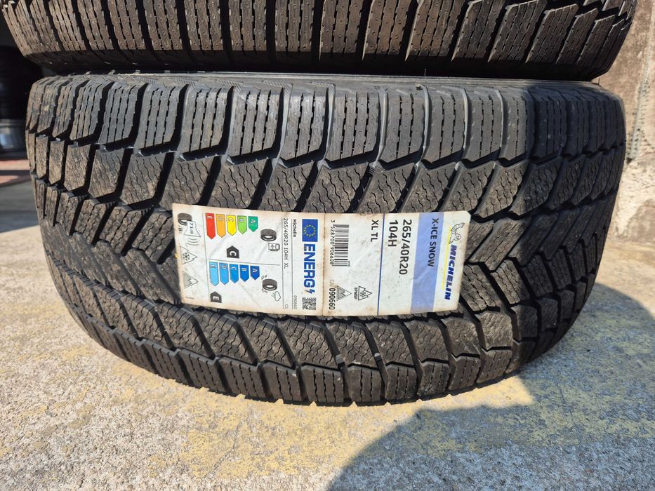 4 Anvelope M+S IARNA - 265/40/20 - Michelin ICE SNOW - NOU - DOT 2022 ! SUPER PRET !