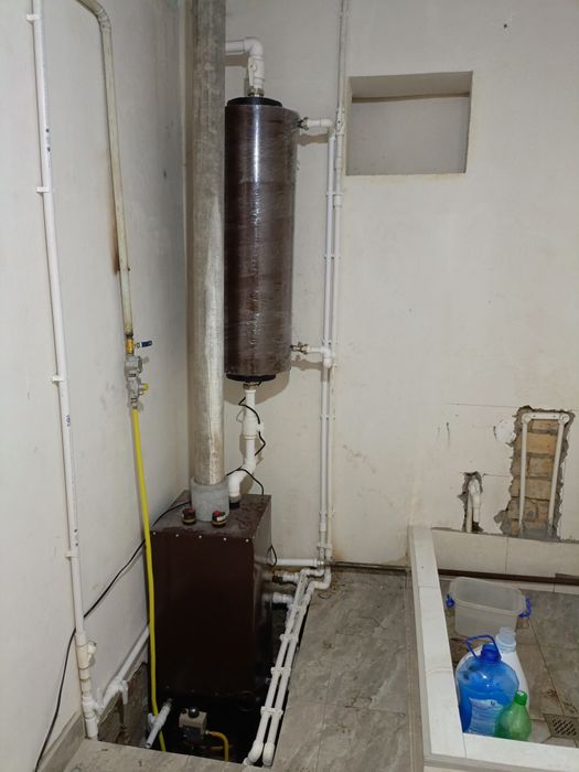 Универсальный котел газ, свет,дрова