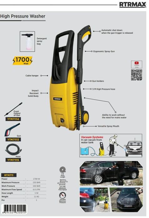 Karcher turkiya 1 yil garantiya