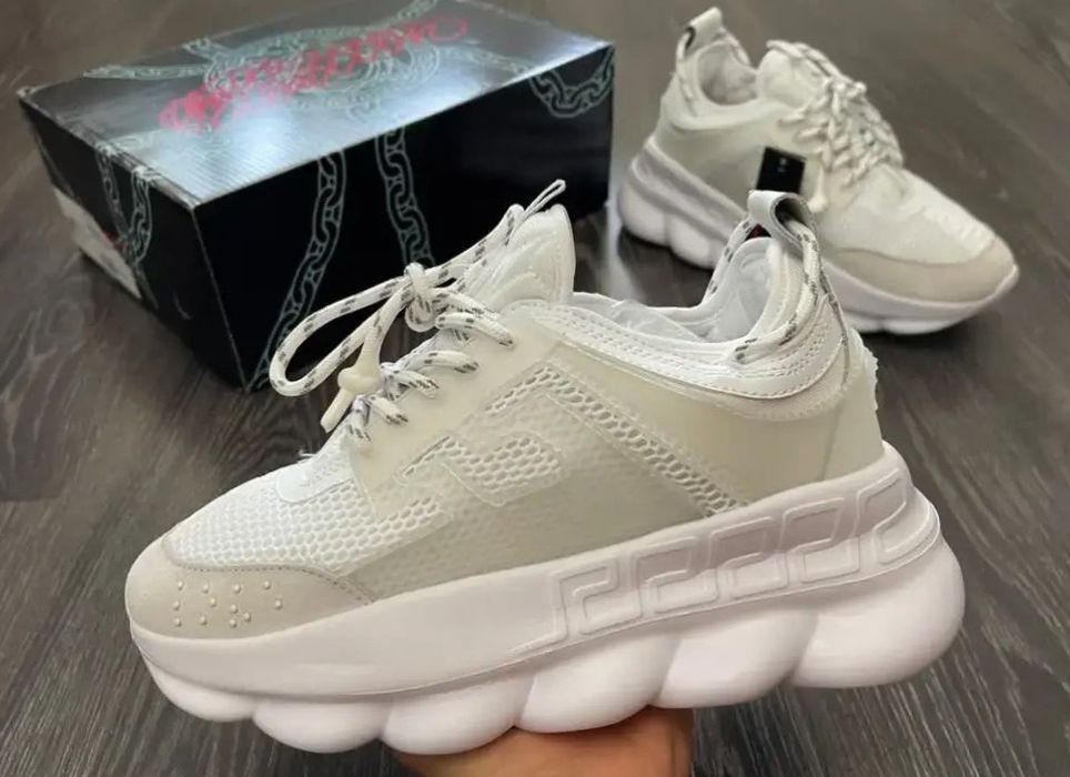 Versace chain reaction alb toate mărimile