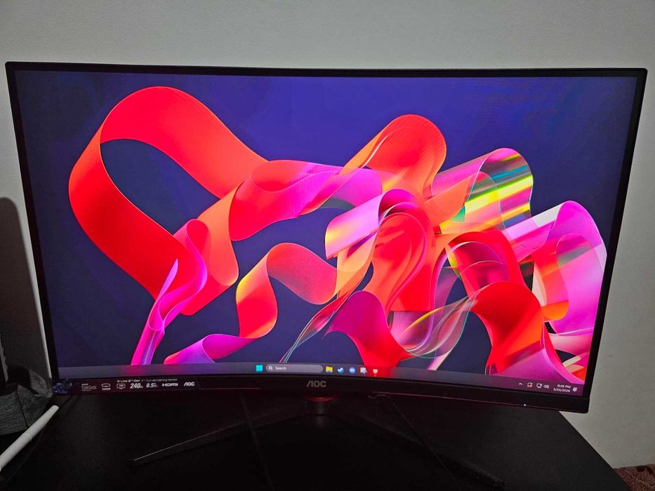 Monitor Gaming AOC C27G2ZE-27" Curbat, 240Hz,0.5ms-Ca NOU