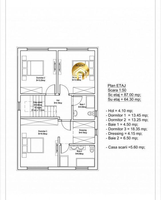 Vila Individuala 4 camere - Complex Nou - Calitate Premium! Otopeni Od