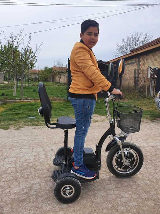 -40% Черен Петък / Електрическа триколка Модел 200 Лукс