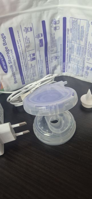 Pompă de sân electrică Lansinoh Compact – ca nouă, folosită de 2 ori