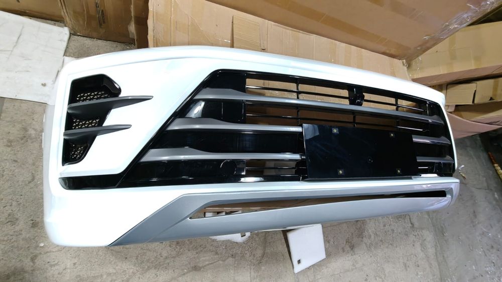 Бампер передний эксид EXEED LX белый новый