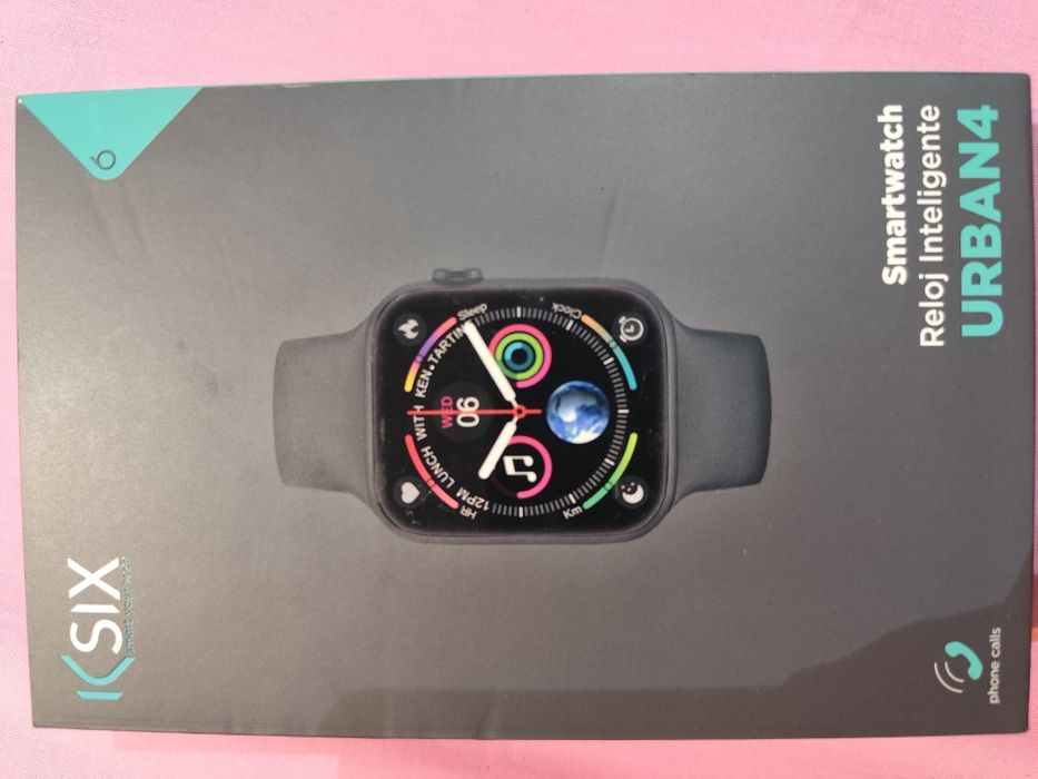 SmartWatch Ksix Urban 4 Negru ceas inteligent