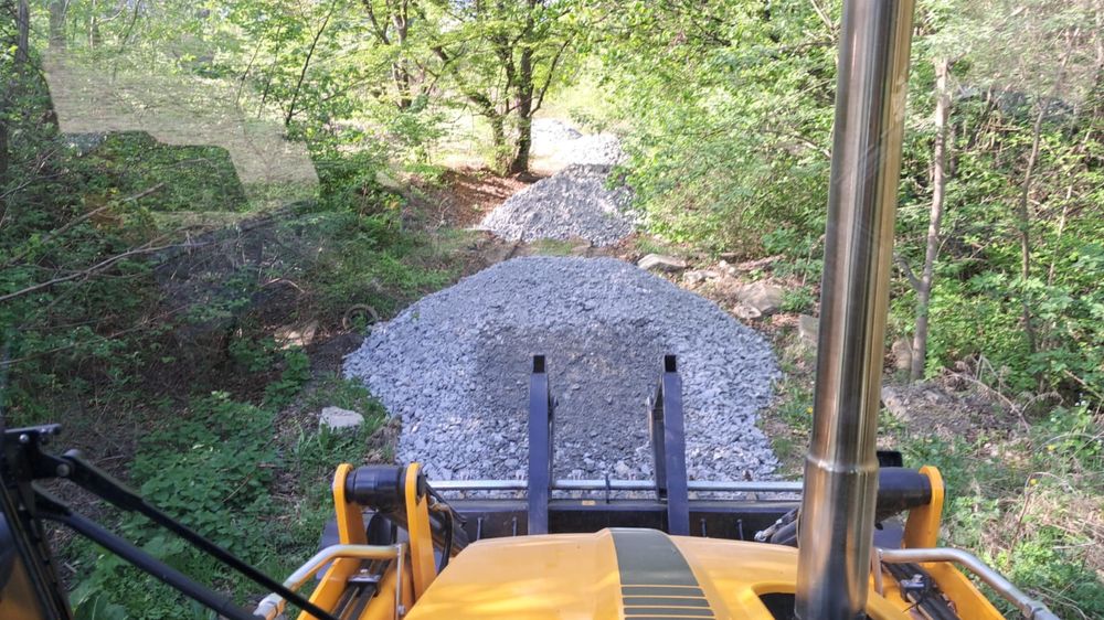 Umplutura beton spart sau pamant, Ridicare nivel cota Teren, Defrisat