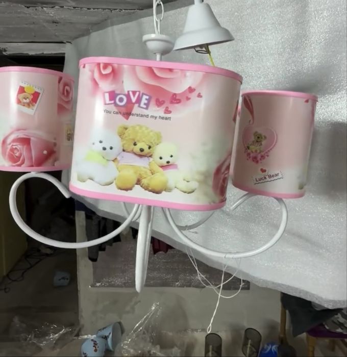 Люстра в детскую комнату
