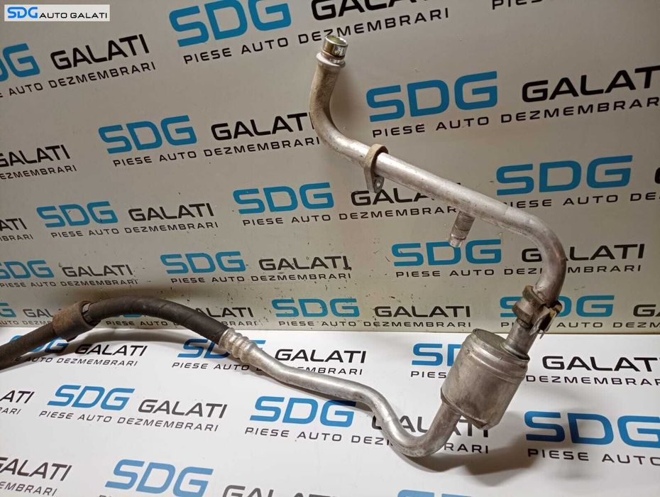 Teava Conducta Furtun Compresor AC Aer Conditionat Clima Dacia Logan 2 1.5 DCI 2012 - 2020 Cod 8200670814 8200670814--A [M6218]