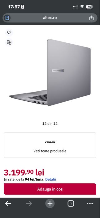 Laptop nou Asus