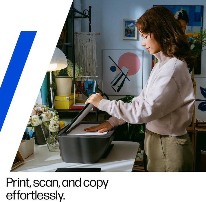 Многофункционален принтер HP DeskJet 2910, безжичен, цветен