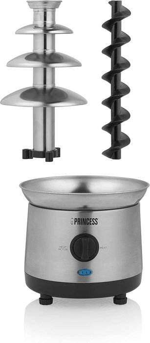 Фонтан за шоколад Princess XXL 292999 – 4 нива, 190 вата, 1,1 литра