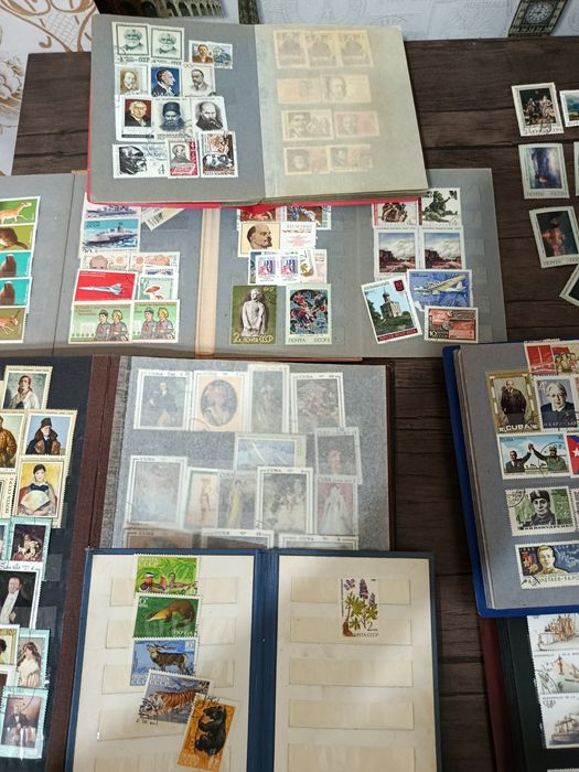 Марки почтовые разные, времён СССР