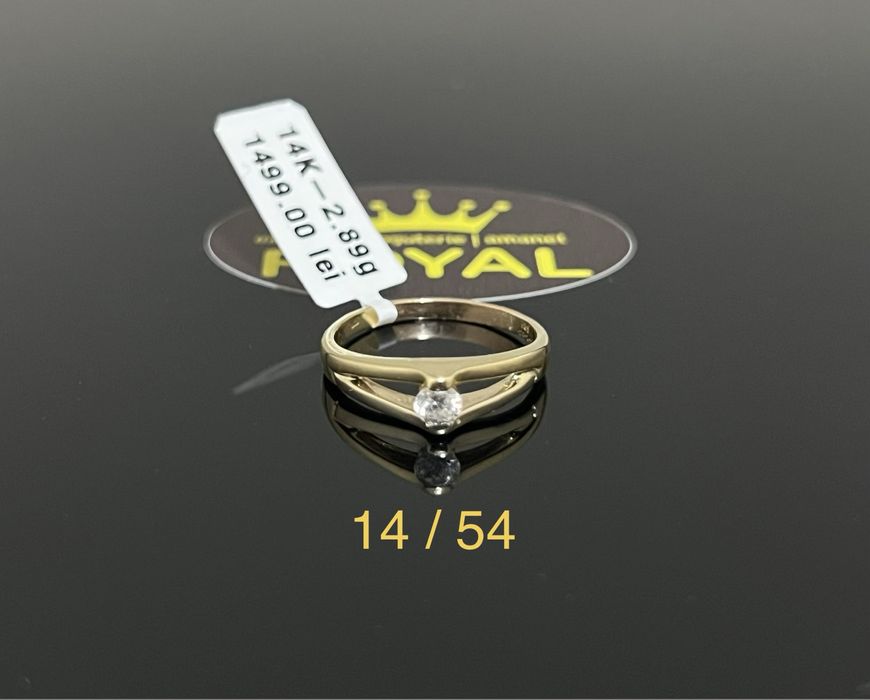 Bijuteria Royal CB : Inel dama aur 14k  2,89 grame