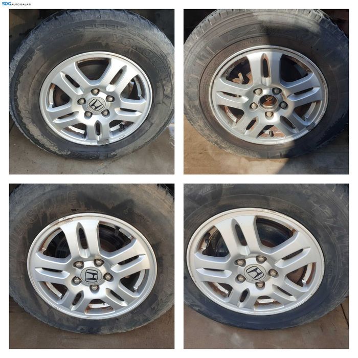 Set 4 Jante Roti Aliaj 205 70 15 R15 Honda CR-V 2002 - 2006 [K6995]