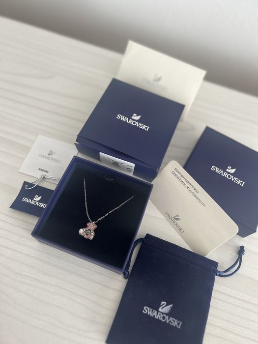 Lantisor swarovski teddy bear