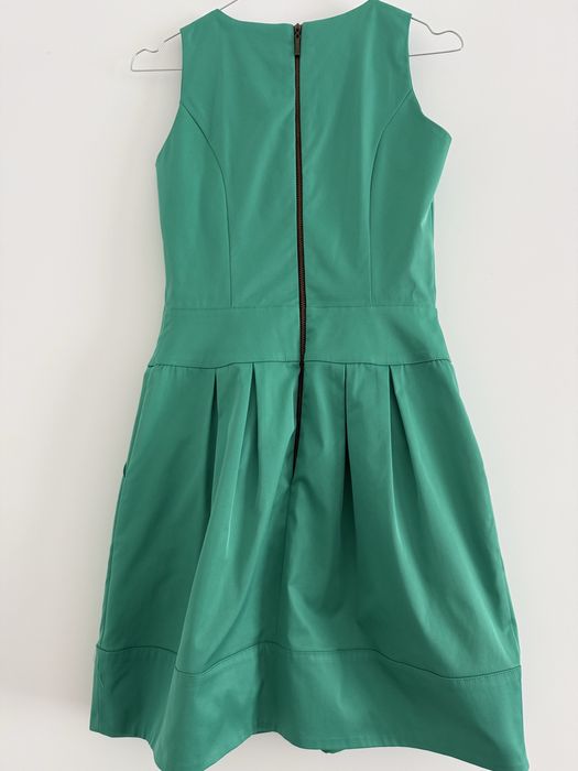Rochie verde de ocazie, marime 38
