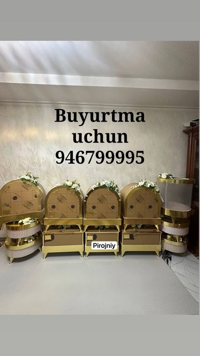 Sarpo qutilari prakat va buyurtma asosida yasab berish xizmati
