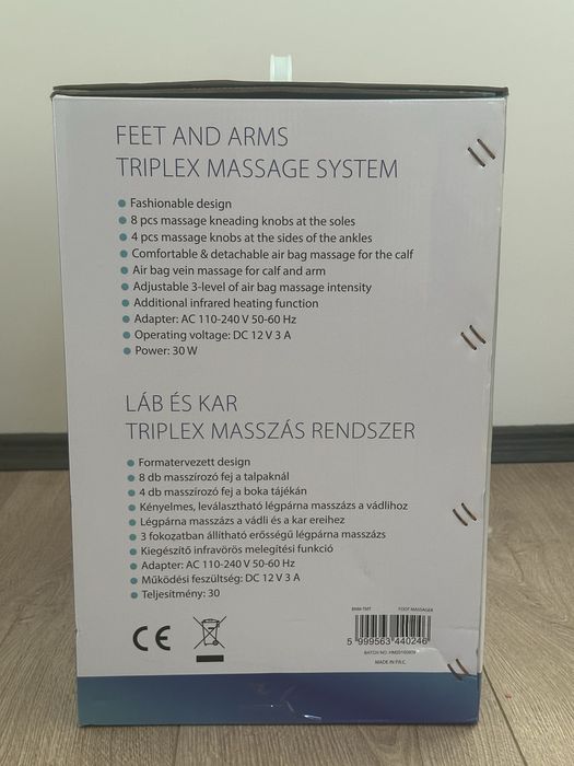 Aparat masaj BNM - Triplex Massage Therapy nou