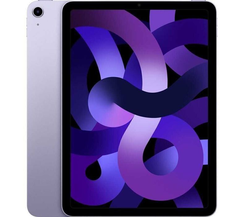 Apple iPad Air 5 M1 (2022, 10.9") 256GB Wi‑Fi + Cellular (4G/5G) Purple + Smart Folio Dark Cherry | FULL BOX | IMPECABIL