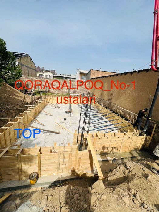 Beton quyish/uy qurish/Gisht terish/noldan boshlap uylar quramiz