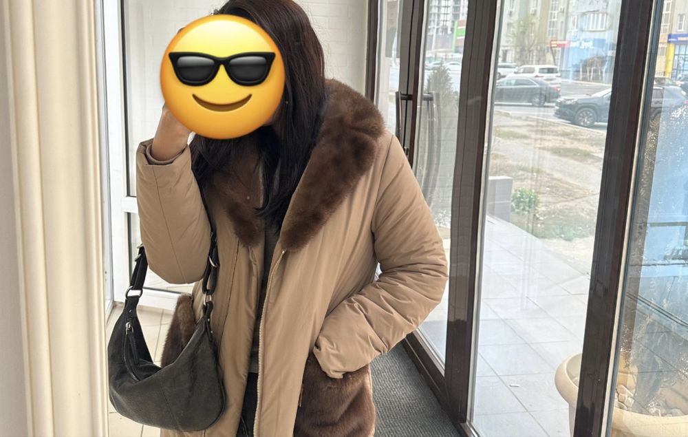Продается зимняя куртка мех норка